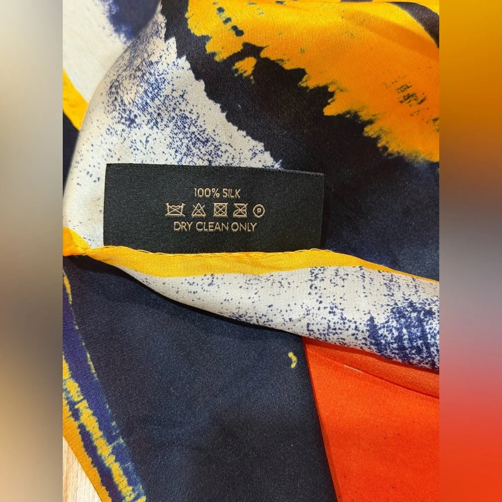 Jaeger Scarf Silk Large multicolor